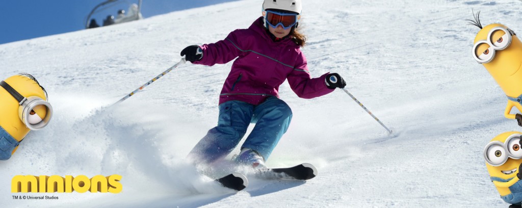 Known with their funny craziness, The Minions earned the hearts of young and old, and now their biggest fans can enjoy a special line ski products, as charming and attractive as the sweet heroes they represent.