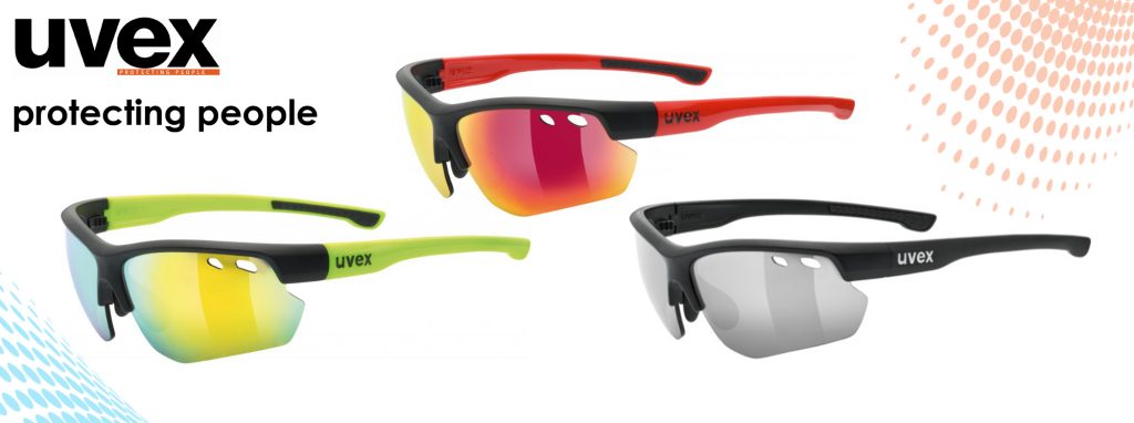 No matter what the weather is like - The functional uvex sportstyle 115 sports eyewear is equipped with decentered lens for distortionless view and lens changing technologies.